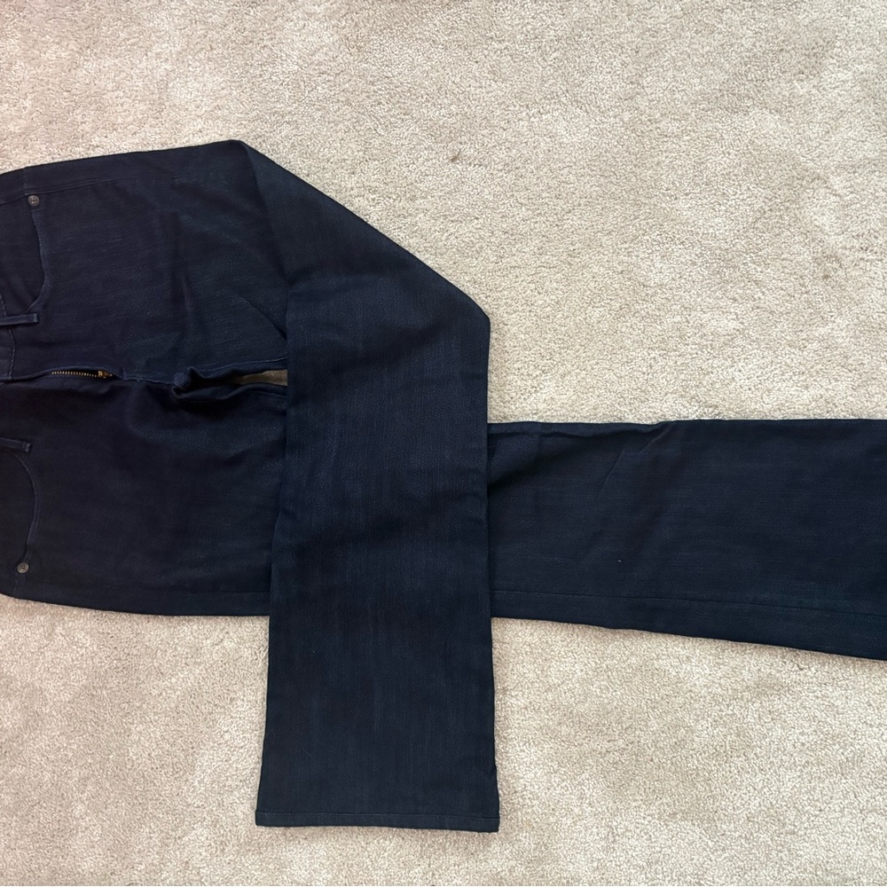 Earnest Sewn Women's Dark Blue Jeans